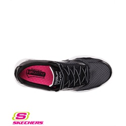 Skechers GO Run Vortex Black/White Athletic Shoe