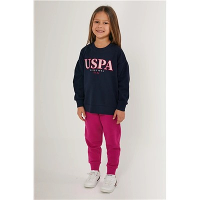 Kız Çocuk Lacivert Pijama Takımı