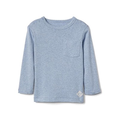 Long sleeve pocket tee