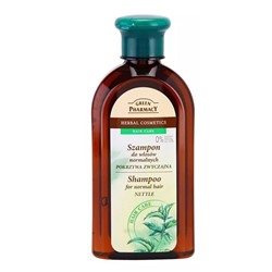 Greenpharmacy шампунь для нормальных волос с крапивой 350 мл