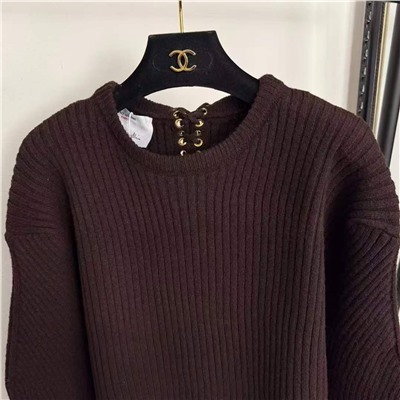 Свитер с акцентной спинкой  Schiaparell*i