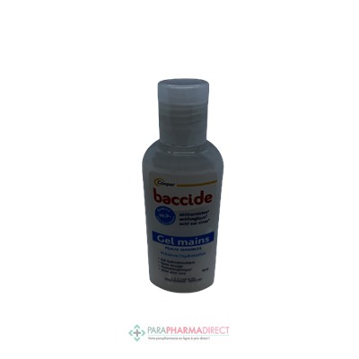 Baccide Gel Mains Hydroalcoolique Sans Rinçage Avec Aloe Vera 30ml