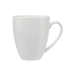 Кружка, 390 мл, фарфор P, белая, White Basics, 63218