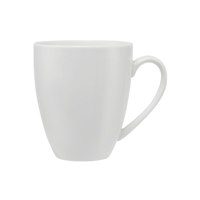 Кружка, 390 мл, фарфор P, белая, White Basics, 63218