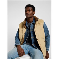 Men's Reversible Western Puffer Vest