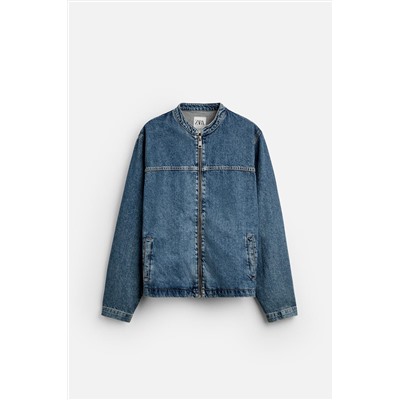 CAZADORA DENIM RELAXED FIT
