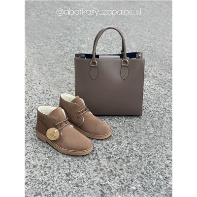 AB.Z. 3612/2 Vison С ДВОЙНЫМИ ШНУРКАМИ+Ab.Zapatos PELLE UNIVERSAL (900) АКЦИЯ