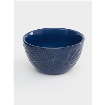 Набор, 2 пр, блюдо/салатник, керамика К, белое/синий, Синие кораллы, Blue Coral