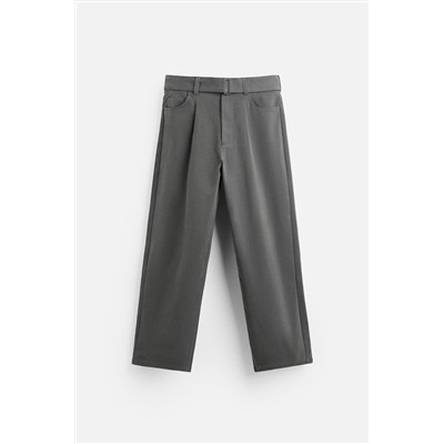 PANTALÓN CINTURÓN PLIEGUES