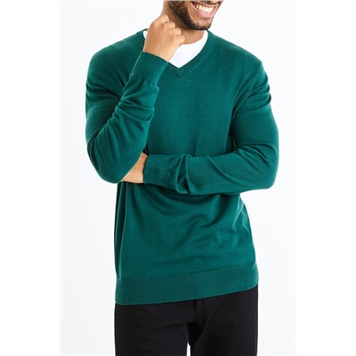 Jersey de lana - Verde