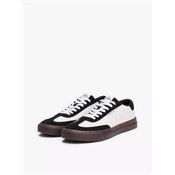 Contrast Suede Sneaker