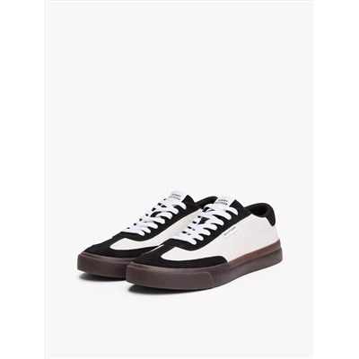 Contrast Suede Sneaker