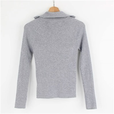 Женская водолазка с молнией на горловине CO*S