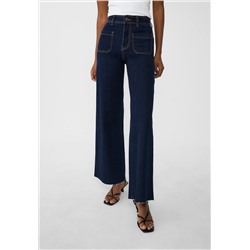 STRAIGHT-FIT JEANS WITH POCKETS
