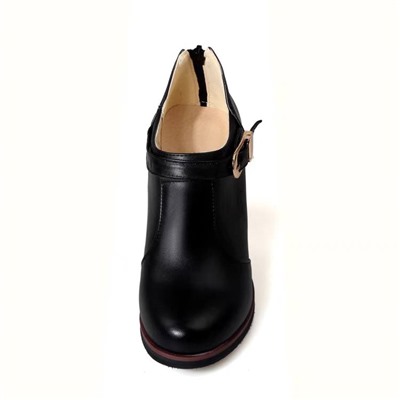 Укороченные ботильоны на высоком каблуке 👠 Большие размеры