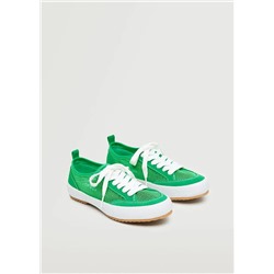 Deportivas rejilla combinada -  Mujer | MANGO OUTLET Melilla