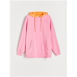 Kapuzenjacke aus Sweatjersey