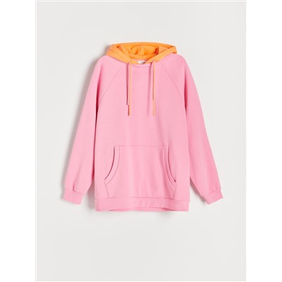 Kapuzenjacke aus Sweatjersey