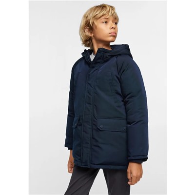 Anorak acolchado capucha -  Niño | MANGO OUTLET España