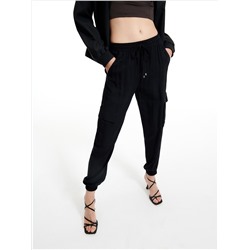 Viscose rich joggers