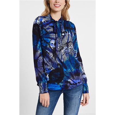 Blusa estampado mandala galactic