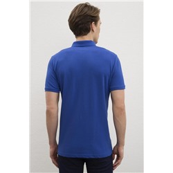 Erkek Saks Basic Polo Yaka Tişört