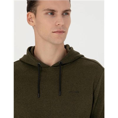Haki Regular Fit Sweatshirt