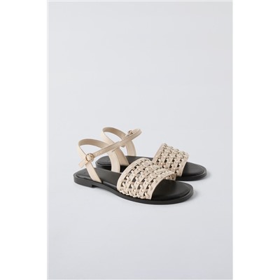 BRAIDED SANDALS