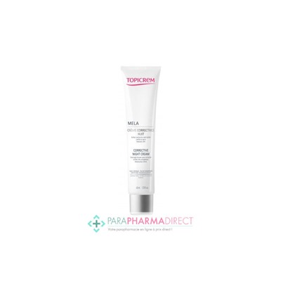 Topicrem Mela Crème Correctrice Nuit 40ml