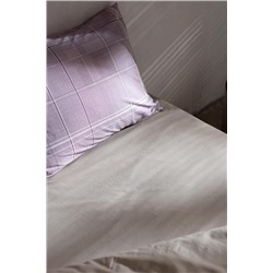 Amata King Size %100 Pamuk Ranforce Baskılı Nevresim Takımı - Mürdüm