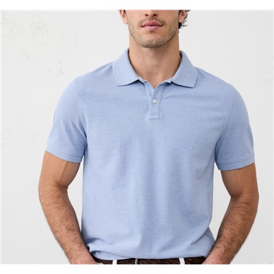 Cotton Monogram Pique Polo
