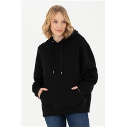 Kadın Siyah Sweatshirt