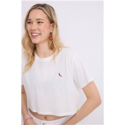 Camiseta 100% algodón blanco