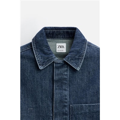 SOBRECAMISA DENIM BOLSILLOS