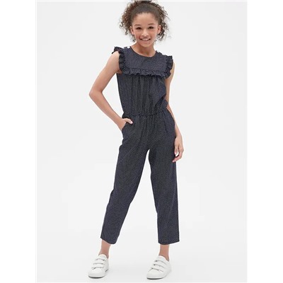 Kids Sleeveless Ruffle Jumpsuit