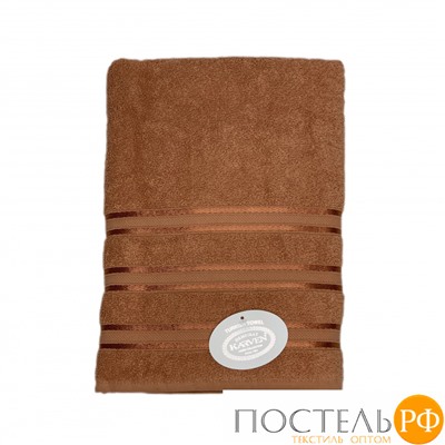 Полотенце Карвен Mikro Delux махра 70*140 1 шт. Н 5154 koyu turuncu