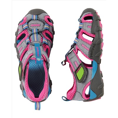 pediped Pediped Flex Canyon Charcoal/Pink