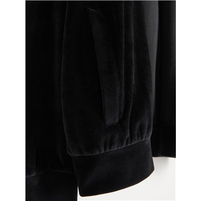 RE.DESIGN Sweatshirt aus Velours