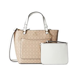 Nanette Lepore Demi Logo Satchel with Wristlet