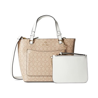 Nanette Lepore Demi Logo Satchel with Wristlet