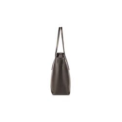 Bolso shopper de piel Iris Negro