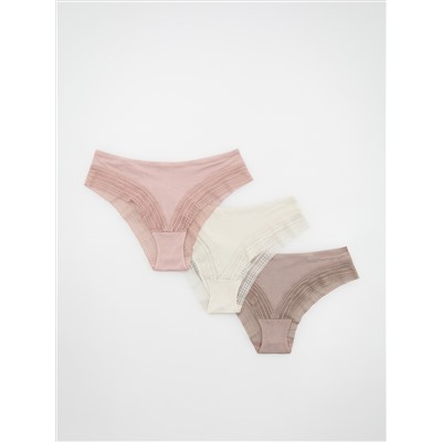 Slips mit hohem EcoVero™-Anteil, 3er-Pack
