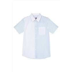 Сорочка текстильная для мальчиков (regular fit) PLAYTODAY, 1027003