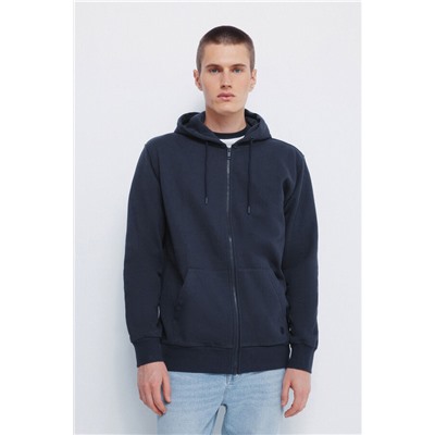 Sudadera capucha cremallera