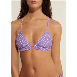 Triangel-Bikinioberteil mit verschiebbaren Cups Cipro