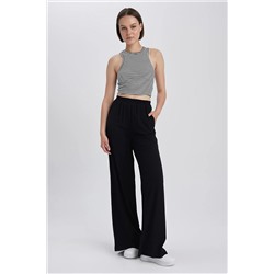 Defacto Wide Leg Krinkıl Viskon Standart Pantolon Z5705AZ23HS
