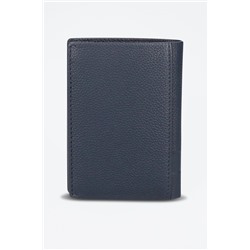 Cartera de piel Jeans Azul marino