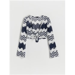 Crop Top für den Strand
