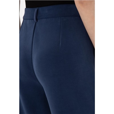 Kadın Lacivert Modal Karışımlı Örme Pantolon