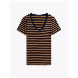 V-Neck Stripe Favorite T-Shirt
